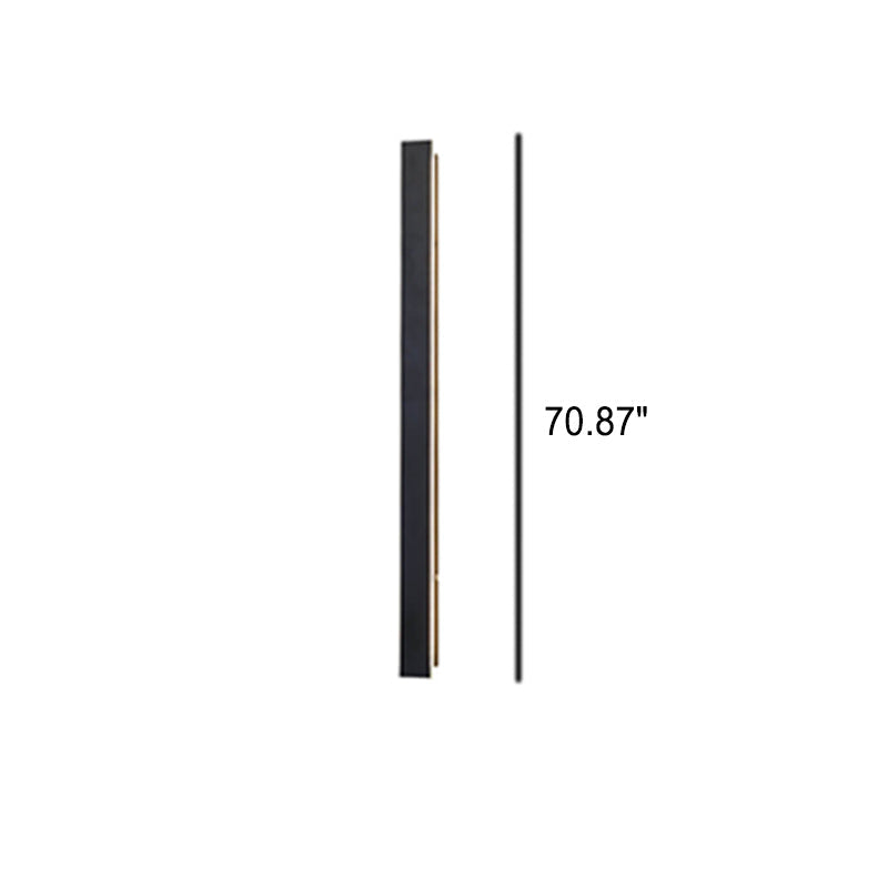 Lámpara de pared LED retro rectangular impermeable para exteriores