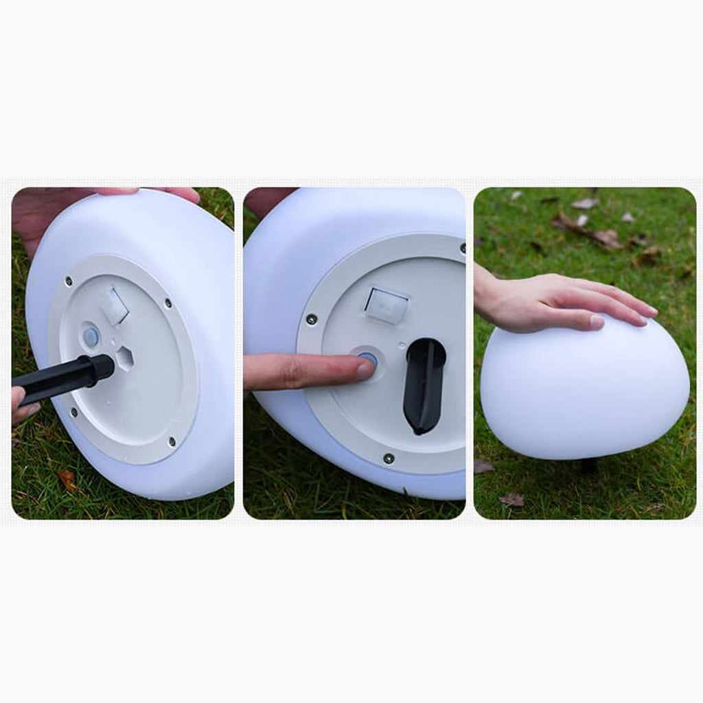 Waterproof Solar LED Globe Light Outdoor Sphere Lamp for Modern Garden and Landscape Decor