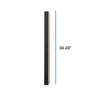 Lámpara de pared LED retro rectangular impermeable para exteriores