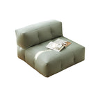 Sofá Reclinable Cuadrado Moderno Minimalista Impermeable EPP con Superficie de Tela Sintética de Fácil Limpieza – Perfecto para Sala de Estar y Dormitorio