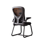 Modern Minimalist Ergonomic Design Metal PP Mesh Fabric Desk Chair With Backrest Adjustable Armrest For Home Office