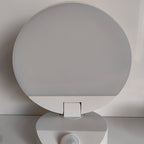 Modern Minimalist Motion Sensor Waterproof Foldable Rotatable Square Round Aluminum PC LED Wall Sconce Lamp For Garden