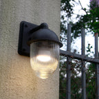Lámpara de Pared Exterior Moderna Minimalista Impermeable de Aluminio con Forma de Tuerca y 1 Luz para Jardines