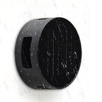 Lámpara de pared exterior redonda ajustable impermeable de vidrio ABS con energía solar de simplicidad moderna Iluminación paisajística para jardín