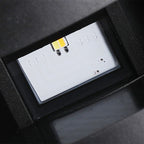 Lámpara de pared exterior redonda ajustable impermeable de vidrio ABS con energía solar de simplicidad moderna Iluminación paisajística para jardín