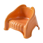 Modern Minimalist Curved Bear Design PP Kids Stool – Stackable, Low, Armless, for Living Room