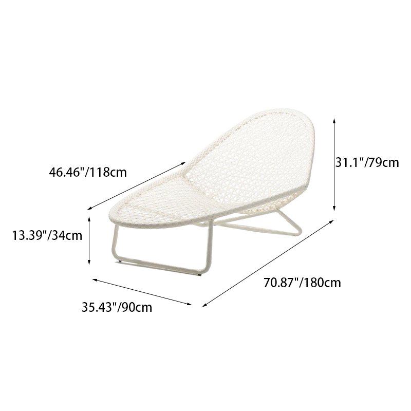 Mesa de centro cilíndrica curva, minimalista moderna en hierro, aluminio y vidrio con acabado de PE para uso en exteriores