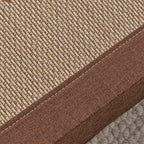 Traditional Japanese Tatami Rectangular Bamboo Sponge Lounge Chair Backrest For Living Room