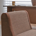 Traditional Japanese Tatami Rectangular Bamboo Sponge Lounge Chair Backrest For Living Room
