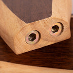 Contemporary Rabbit-Shaped Kids Stool in Rubberwood — Low, Armless Design for Living Room