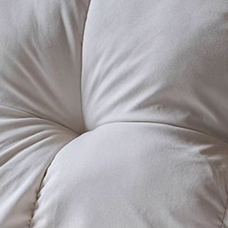 Sofá reclinable manual moderno minimalista cuadrado-rectangular de polipiel y terciopelo con estructura de madera maciza y contrachapada, con respaldo y reposabrazos para salón