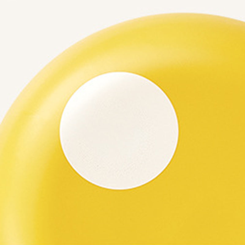 Contemporary Creative Kids Mushroom-Shape PP Plastic Round Low Stool, Stackable—Ideal for Entryways, Living Rooms, and Bedrooms