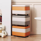 Taburete moderno rectangular de cuero sintético con estructura de madera, parte superior acolchada, 1 espacio de almacenamiento, apilable y sin respaldo – Taburete ideal para la entrada