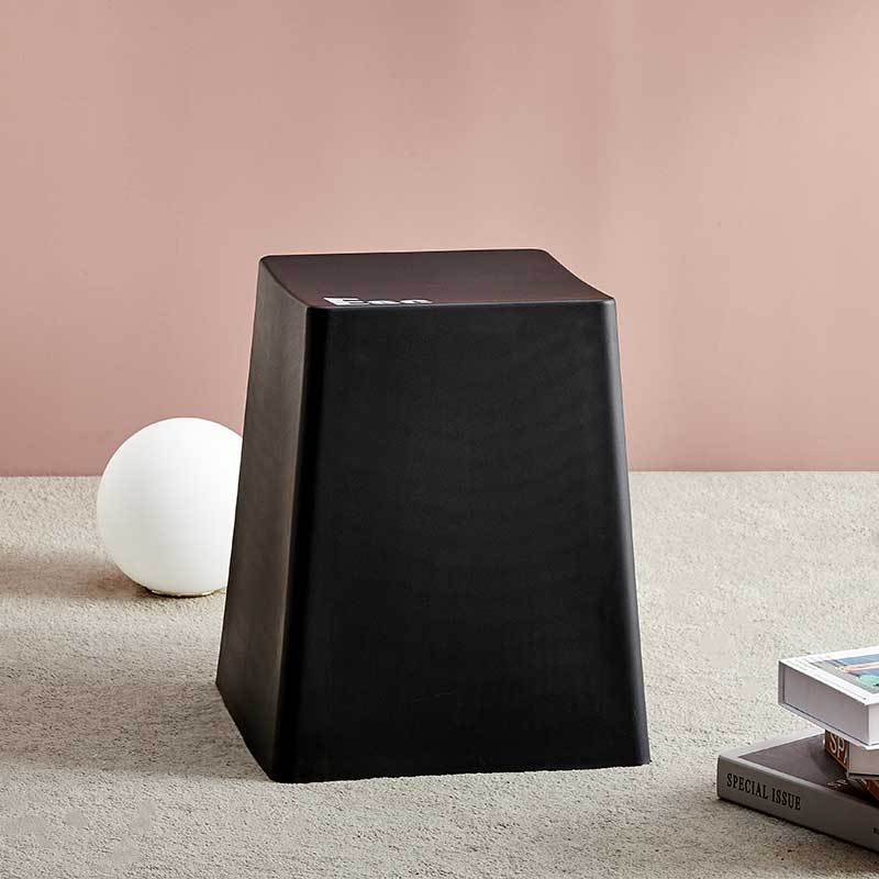 Contemporary PP Trapezoidal Stool - Stackable, Backless for Dining Room