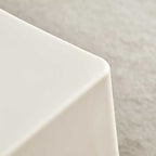 Taburete trapezoidal contemporáneo de PP - Apilable, sin respaldo para comedor