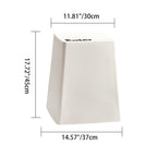 Taburete trapezoidal contemporáneo de PP - Apilable, sin respaldo para comedor