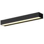 Modern Minimalist Aluminum And Glass Rectangular LED Wall Sconce Lamp For Outdoor Patio