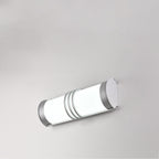 Modern Minimalist Acrylic & Iron Half-Round Long LED Wall Sconce Lamp For Outdoor