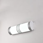 Modern Minimalist Acrylic & Iron Half-Round Long LED Wall Sconce Lamp For Outdoor