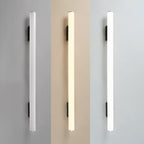 Modern Minimalist Acrylic Aluminum Cylindrical Strip LED Wall Sconce Lamp For Outdoor