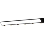 Modern Minimalist Solar Waterproof Motion Sensor Acrylic Aluminum & Stainless Steel Rectangular LED Wall Sconce Lamp For Outdoor Patio