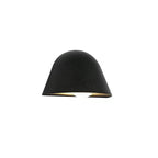 Lámpara de pared LED contemporánea de aluminio impermeable de estilo nórdico inspirada en un timbre, para patio exterior