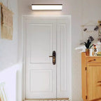 Lámpara de pared LED moderna, minimalista, impermeable, cuadrada, de aluminio y acrílico para patio exterior