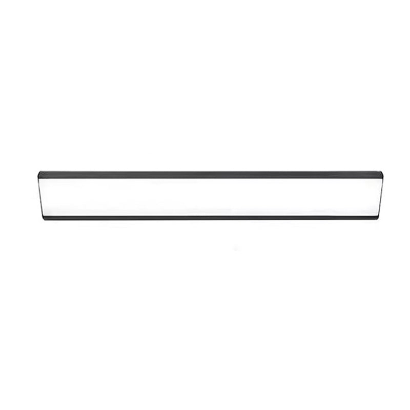 Lámpara de pared LED moderna, minimalista, impermeable, cuadrada, de aluminio y acrílico para patio exterior