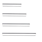 Lámpara de pared LED moderna, minimalista, impermeable, cuadrada, de aluminio y acrílico para patio exterior