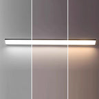 Lámpara de pared LED moderna, minimalista, impermeable, cuadrada, de aluminio y acrílico para patio exterior