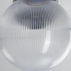 Modern Simplicity Waterproof Orb Polycarbonate Acrylic 1-Light Wall Sconce Lamp For Outdoor Patio