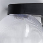 Modern Simplicity Waterproof Orb Polycarbonate Acrylic 1-Light Wall Sconce Lamp For Outdoor Patio
