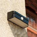 Modern Simplicity Solar Waterproof Rectangular ABS PC LED Wall Sconce Lamp For Outdoor Patio