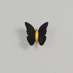 Lámpara aplique de pared LED de aluminio con diseño de mariposa, minimalista moderna e impermeable, para patio exterior