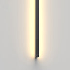 Lámpara de pared LED moderna, minimalista, impermeable, de aluminio acrílico, larga, para patio exterior