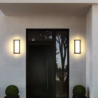 Modern Simplicity Square ABS LED Waterproof Outdoor Wall Sconce Lamp For Garden
