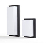 Modern Simplicity Square ABS LED Waterproof Outdoor Wall Sconce Lamp For Garden