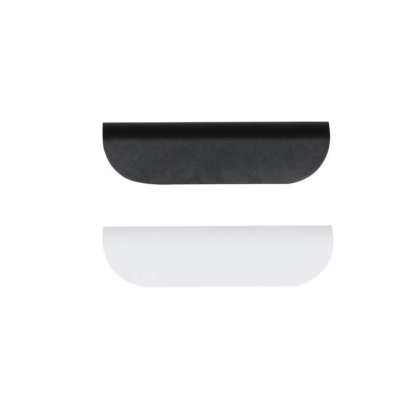 Modern Minimalist Curved Aluminum LED Waterproof Wall Sconce Lamp For Outdoor Patio