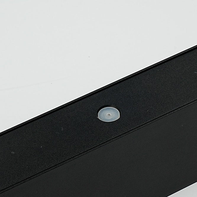 Lámpara de pared LED impermeable de tira larga de aluminio de simplicidad moderna para patio exterior