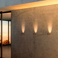 Lámpara LED de pared impermeable moderna minimalista de aluminio y bambú anudado para patio exterior