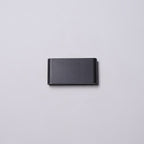 Lámpara aplique de pared exterior LED rectangular de aluminio, minimalista moderna e impermeable para patio exterior
