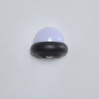 Lámpara de pared LED elíptica impermeable de aluminio, estilo nórdico contemporáneo, para exteriores y jardín