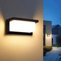 Modern Minimalist Waterproof Rectangle Oval PC Aluminum LED Wall Sconce Lamp For Outdoor