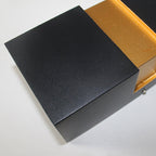 Aplique de pared LED de exterior moderno, minimalista, impermeable, con forma de cubo de aluminio para patio exterior