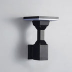 Modern Art Deco Waterproof Round Square Aluminum Silicone PC LED Outdoor Wall Sconce Lamp For Outdoor Patio