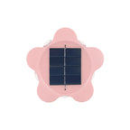 Modern Art Deco Star Waterproof Solar ABS & Acrylic LED Outdoor Wall Sconce Lamp For Outdoor Patio