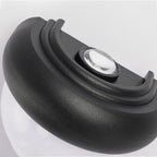 Modern Minimalist Waterproof UFO Aluminum Plastic LED Outdoor Wall Sconce Lamp For Garden