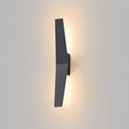 Modern Simplicity Waterproof Wings Aluminum PC LED Outdoor Wall Sconce Lamp For Garden