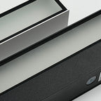 Moderna lámpara de pared LED de aluminio impermeable, rectangular y minimalista, para jardín