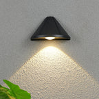Modern Simplicity Waterproof Aluminum Triangle LED Wall Sconce Lamp For Outdoor Patio